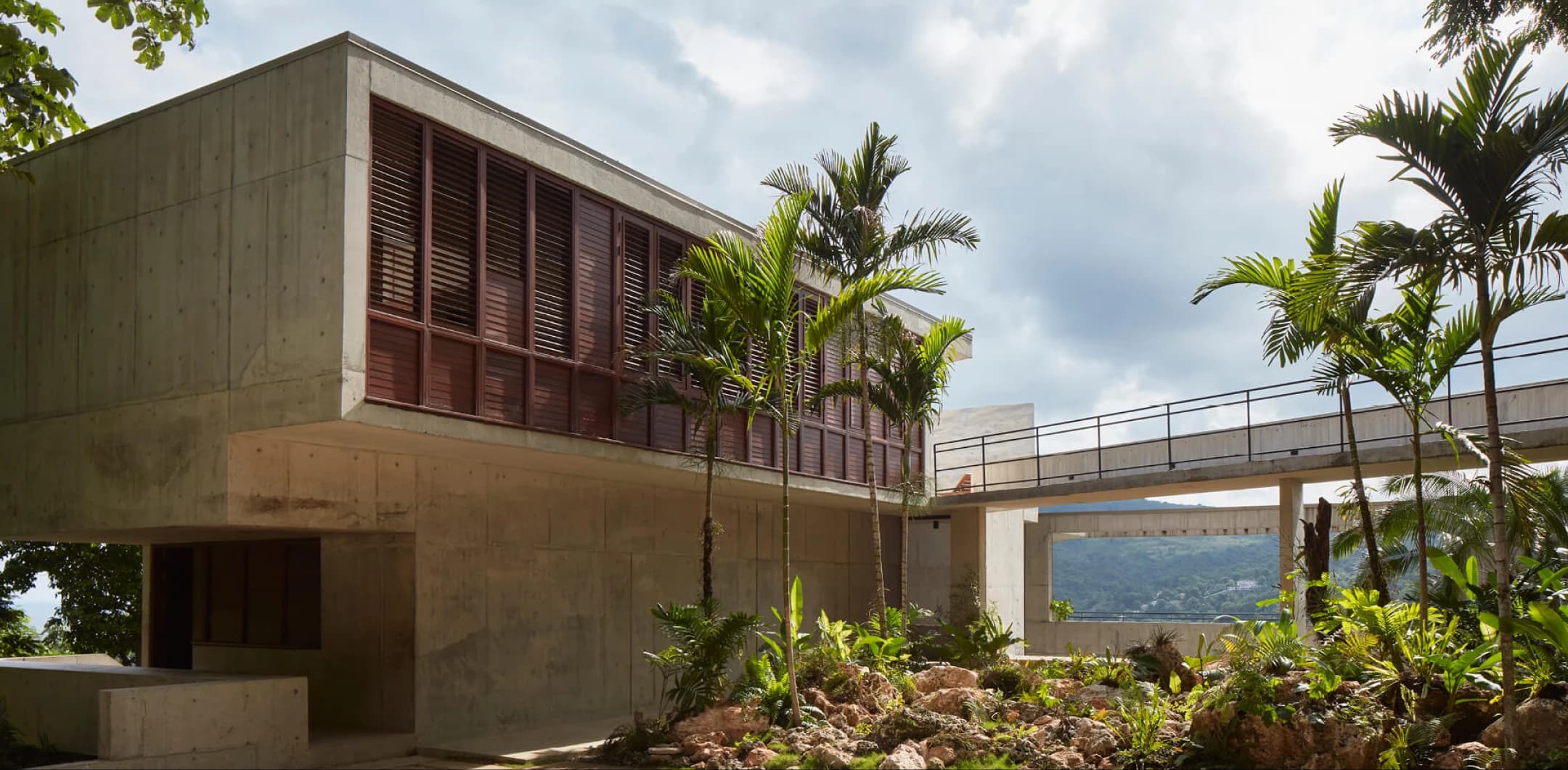 Pompey Jamaica Fillouvre Architectural Timber Louver System in Portland Parish,