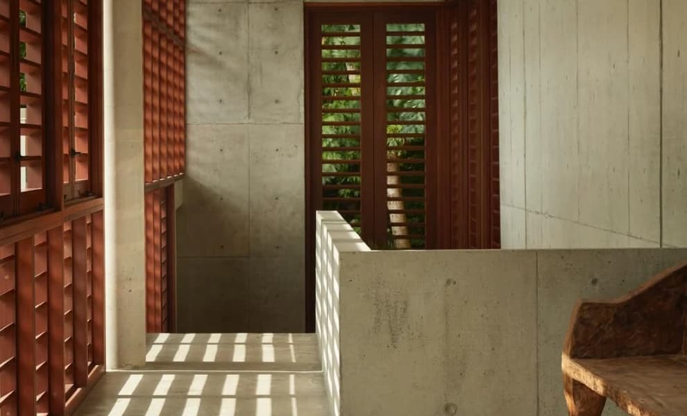 Pompey Jamaica Architectural Timber Louver System in Portland Parish, - slide 1