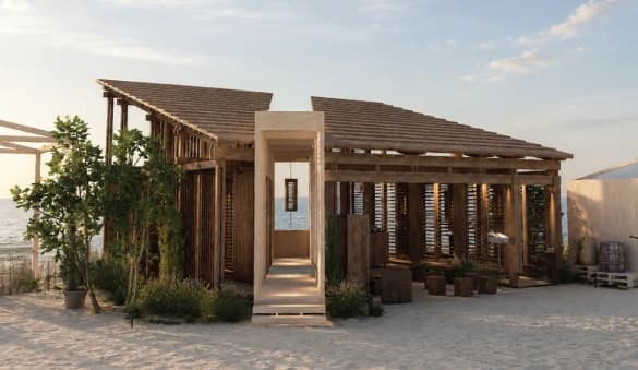 JIA Curated Fillouvre Architectural Timber Louver System in Bali,